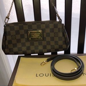 Louis Vuitton Eva Clutch Damier Ebene